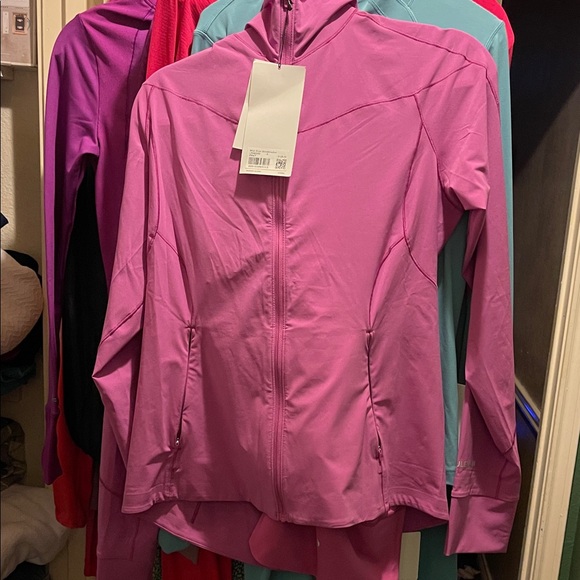 Lululemon Athletica Vibrant Pink Ski Jacket with leggings - Picture 1 of 8